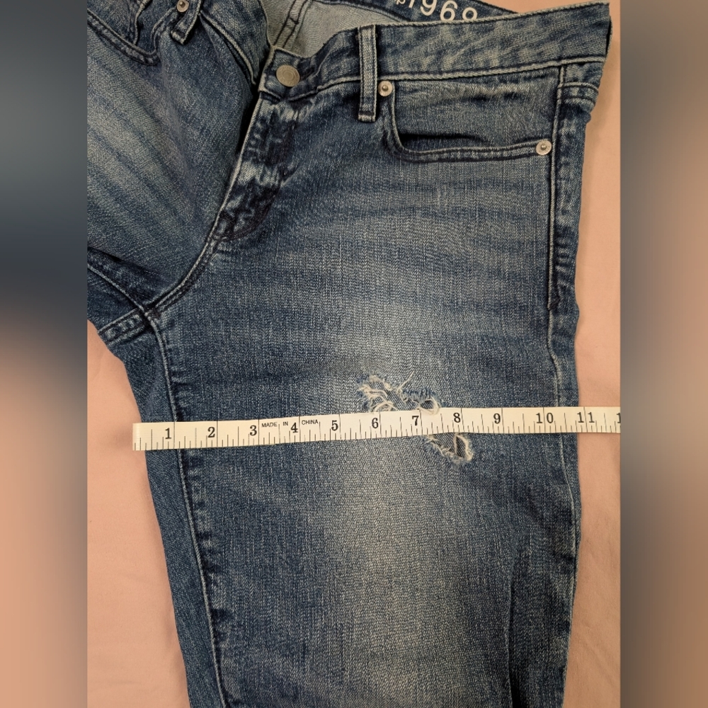 Gap 1969 Always Skinny Jeans Size 30 - Picture 6 of 15